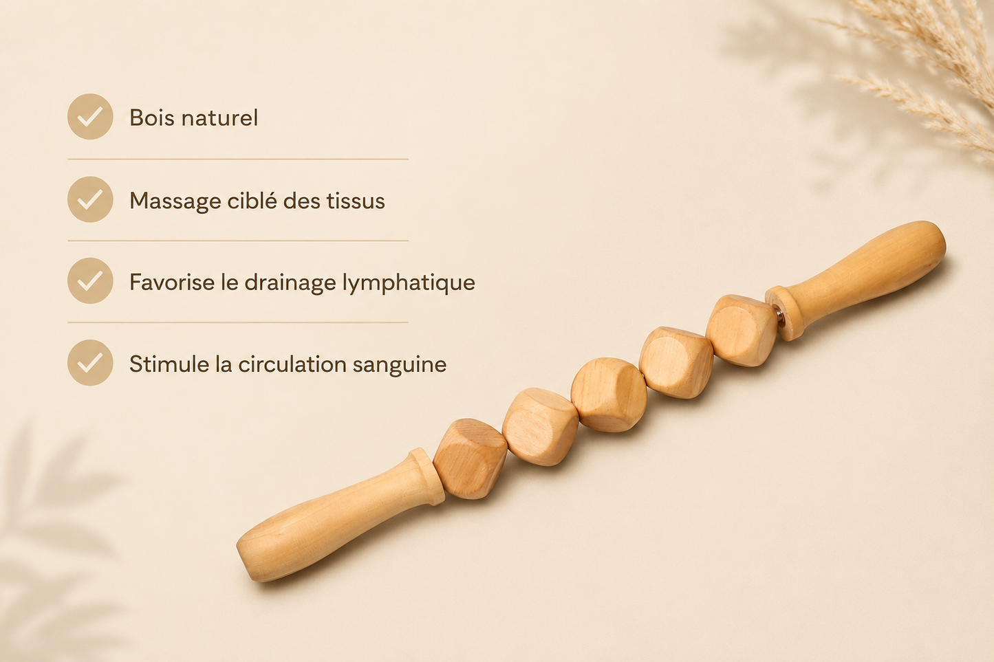Rouleau drainant de précision