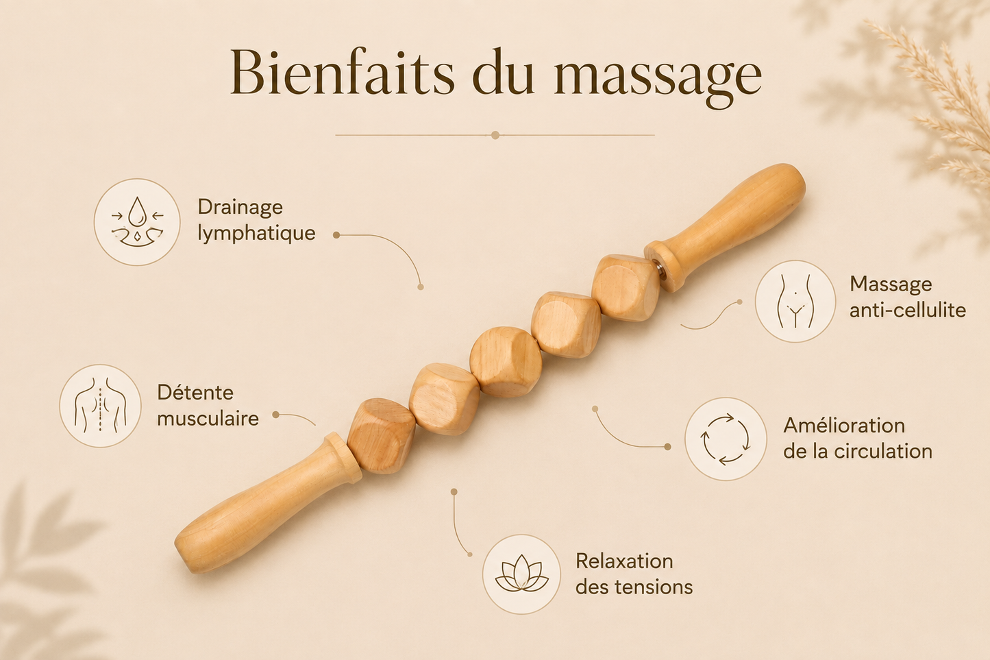 Rouleau drainant de précision